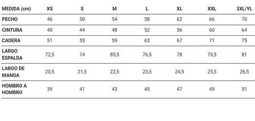 Blusa Mujer Yanira (Microfibra 360 con Cremallera)