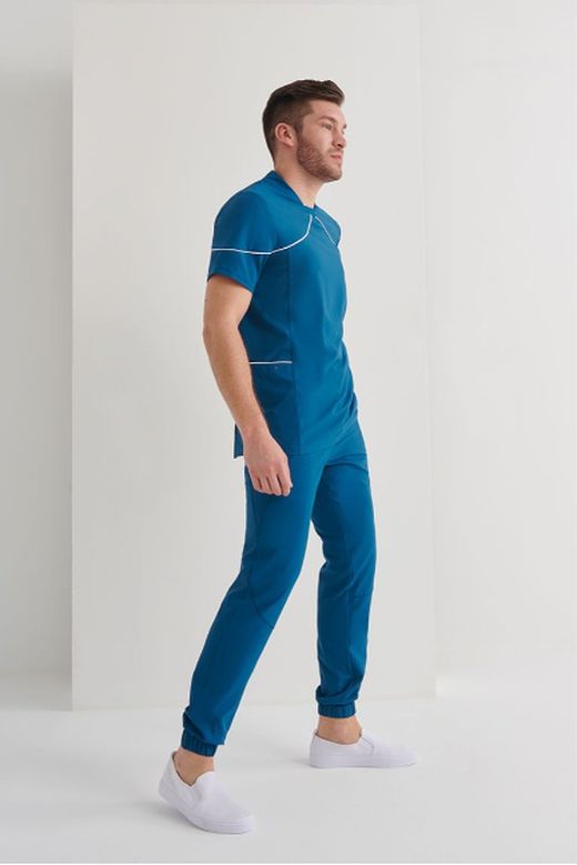 Casaca Lyra Cuello rib hombre colores