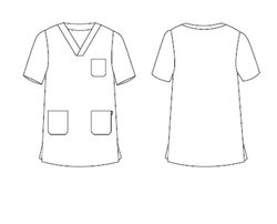 Casaca sanitaria varios colores