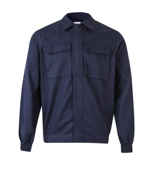 Veste 100% coton bleu ou gris