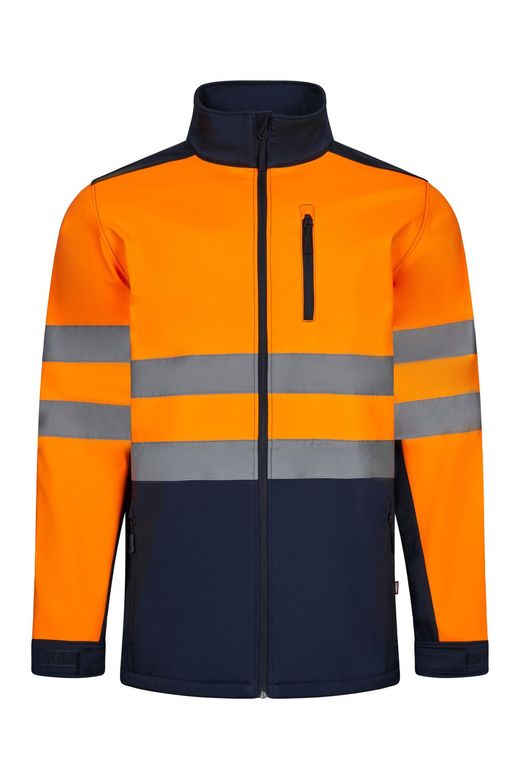 Cazadora soft shell bicolor AV