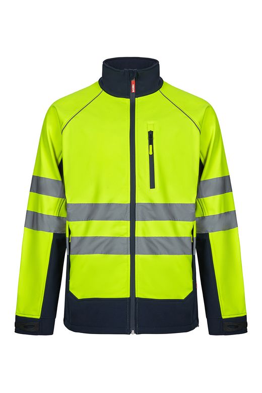 Cazadora soft shell bicolor AV