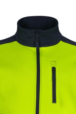 Cazadora soft shell bicolor AV