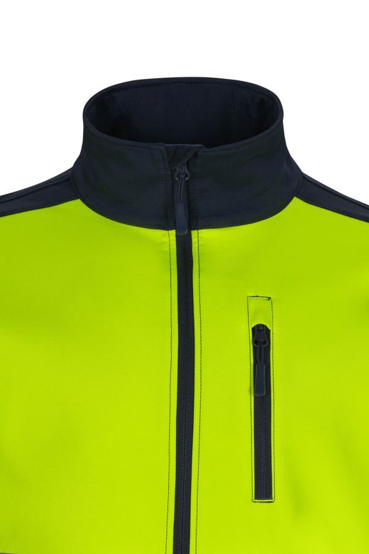 Cazadora soft shell bicolor AV