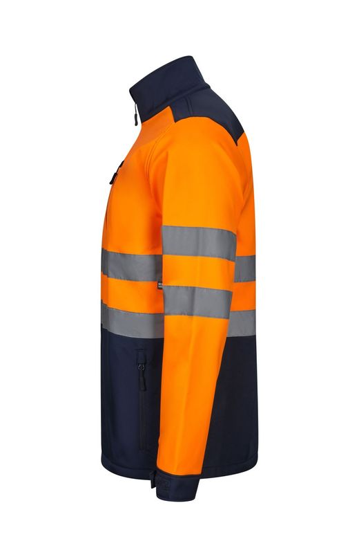 Cazadora soft shell bicolor AV