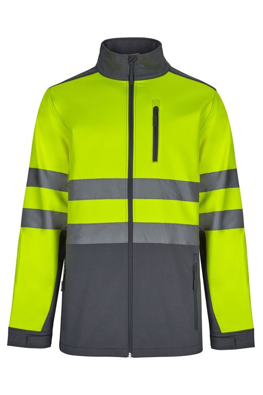 Cazadora soft shell bicolor AV