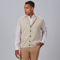 Chaleco abotonado hombre colores