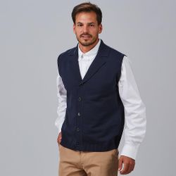 Chaleco abotonado hombre colores