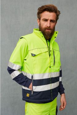 Chaleco Acolchado Alta Visibilidad