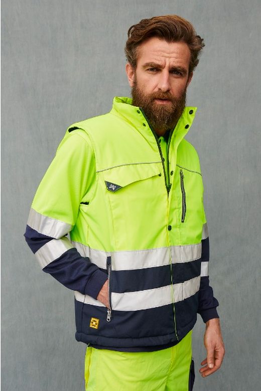 Chaleco Acolchado Alta Visibilidad