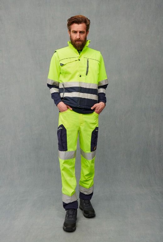 Chaleco Acolchado Alta Visibilidad