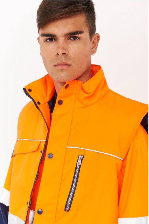 Chaleco Acolchado Alta Visibilidad