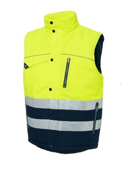 Chaleco Acolchado Alta Visibilidad