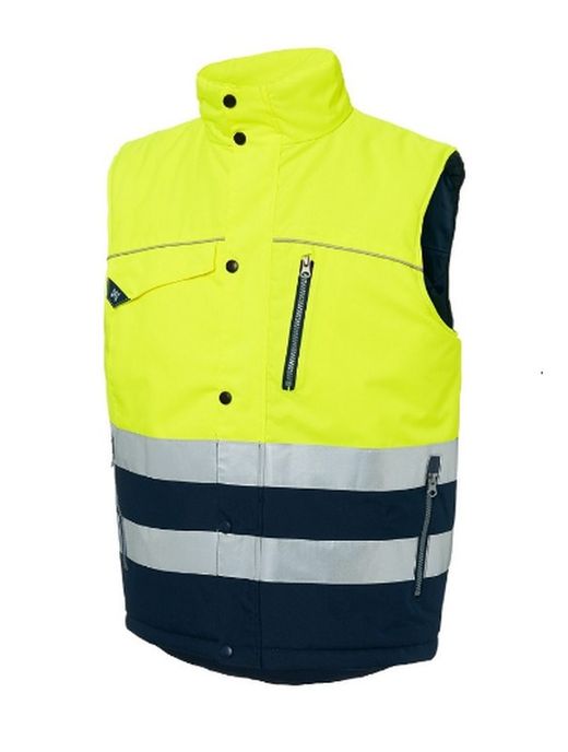 Chaleco Acolchado Alta Visibilidad