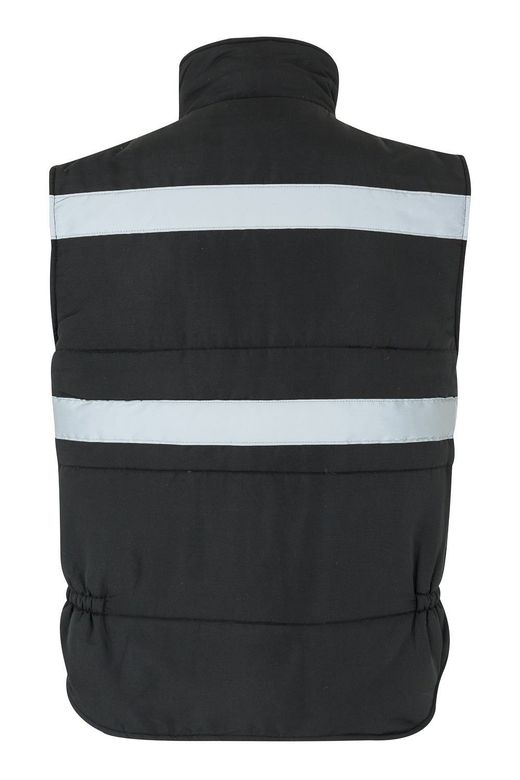 Chaleco acolchado multibolsillos con cintas