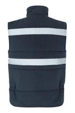 Chaleco acolchado multibolsillos con cintas