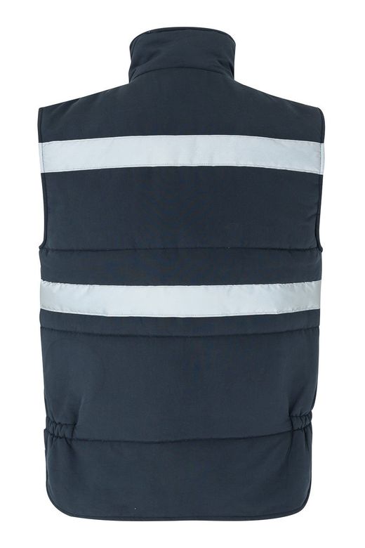 Chaleco acolchado multibolsillos con cintas