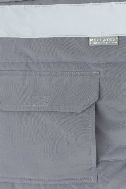 Chaleco acolchado multibolsillos con cintas