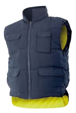 Chaleco acolchado reversible