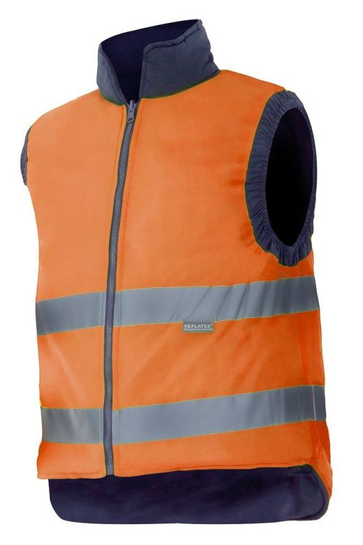 Chaleco acolchado reversible