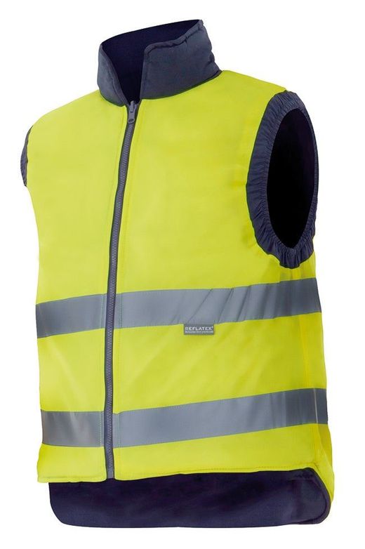 Chaleco acolchado reversible