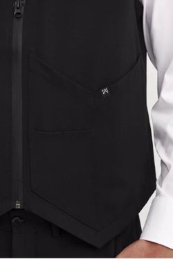Chaleco Cremallera negro Hombre
