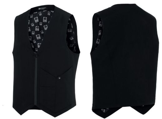 Chaleco Cremallera negro Hombre