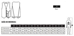 Chaleco Cremallera negro Hombre