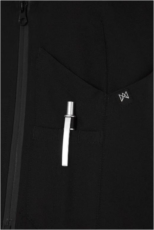 Chaleco Cremallera negro Mujer