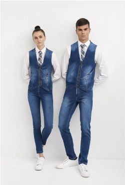 Chaleco Denim hombre