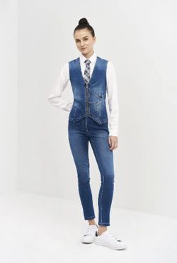 Chaleco Denim mujer