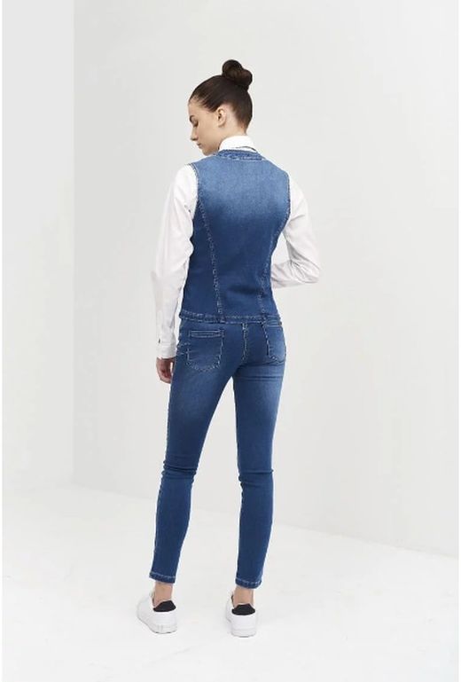 Chaleco Denim mujer