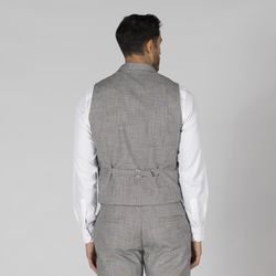 Chaleco hombre cuello solapa