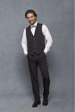Gilet pour hommes à revers étroit