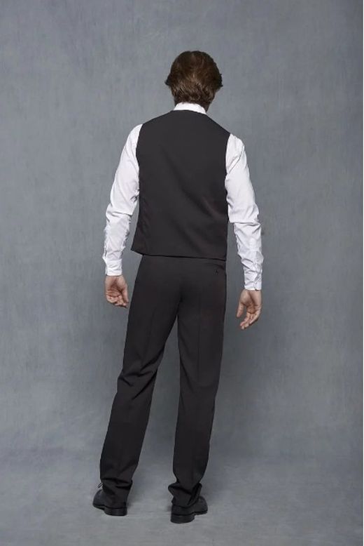 Gilet pour hommes à revers étroit