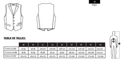 Gilet pour hommes à revers étroit