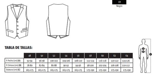 Gilet pour hommes à revers étroit