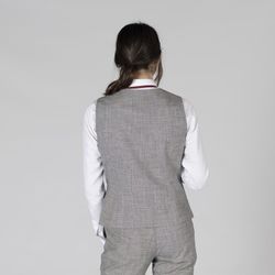 Chaleco mujer cruzado