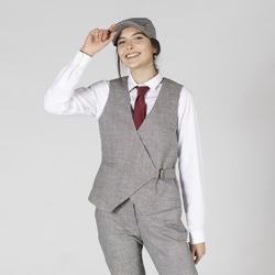 Chaleco mujer cruzado