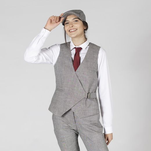 Chaleco mujer cruzado