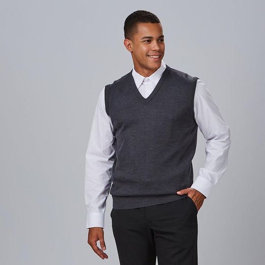 Chaleco pico hombre colores