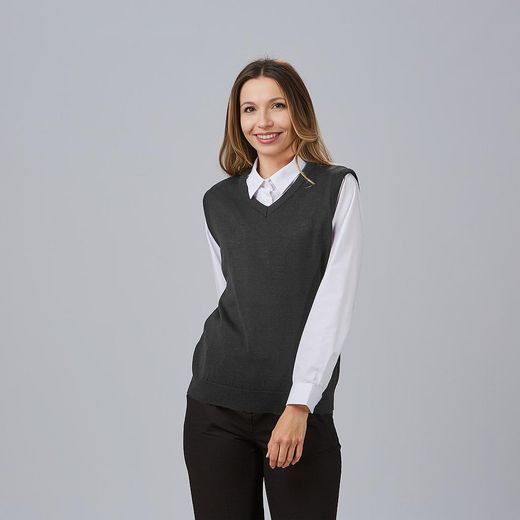 Chaleco pico mujer colores