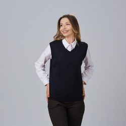 Chaleco pico mujer colores