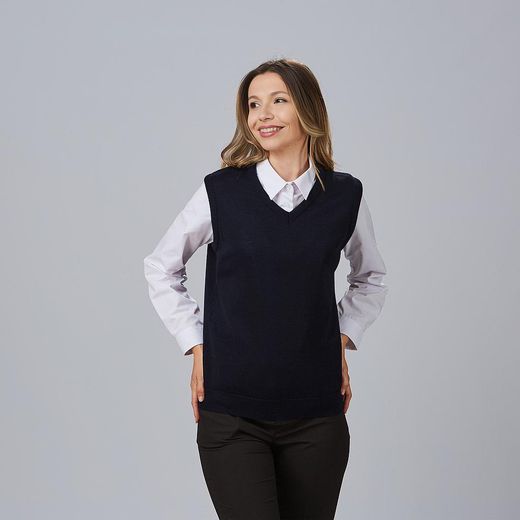 Chaleco pico mujer colores