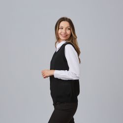 Chaleco pico mujer colores