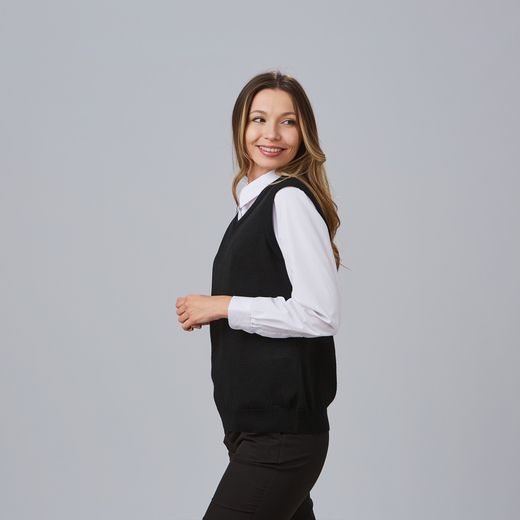 Chaleco pico mujer colores