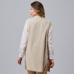 Chaleco punto mujer colores