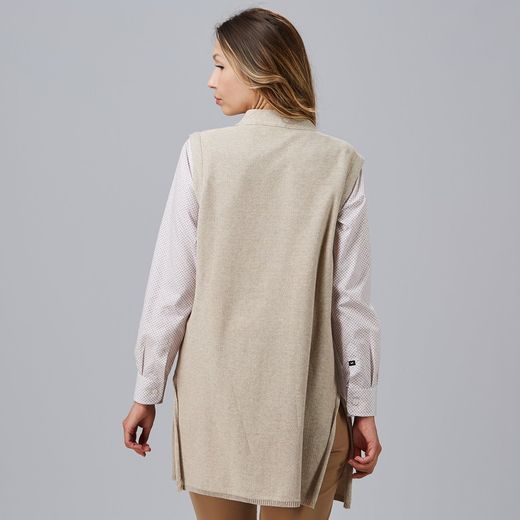 Chaleco punto mujer colores