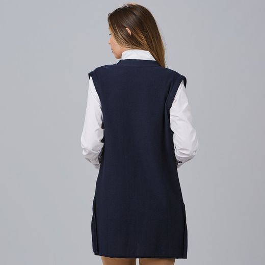 Chaleco punto mujer colores