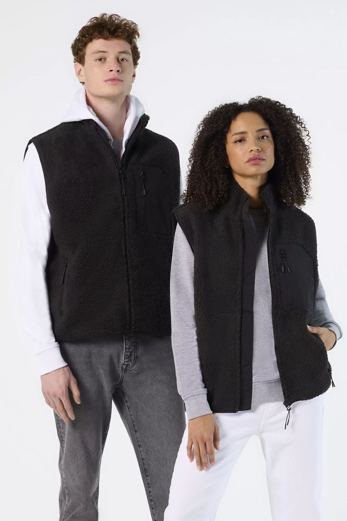 Chaleco unisex Fury colores Beige / 2XL